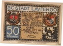 【極美品/品質保証書付】 アンティークコイン 硬貨 1920 Germany LAVFEN 50 Phennig Banknote / Notgeld [送料無...