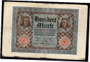  アンティークコイン 硬貨 Germany 1920 100 Mark Banknotes--------------------89  #oof-wr-013394-5048