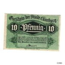  アンティークコイン コイン 金貨 銀貨   Banknote, Germany, Luneburg Stadt, 10 Pfennig, Batiment, undated (1920