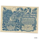 yɔi/iۏ؏tz AeB[NRC RC   [] [#282331] Banknote, Austria, Vorderstoder, 30 Heller, Eglise, 1920, UNC, Meh