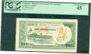  アンティークコイン コイン 金貨 銀貨  Cambodia 1960 Ministere du Tourisme du Cambodge 10 Riels P. FX4, PCGS 45