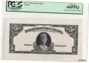 【極美品/品質保証書付】 アンティークコイン 硬貨 CANADA 1924 PCGS Gem UNC-66 PPQ Queen Mary $5 Dollars Proof Banknote DC-27FP [送料無料] #oot-wr-013398-844