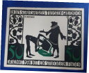 【極美品/品質保証書付】 アンティークコイン 硬貨 KITZINGEN NOTGELD 50 PFENNIG 1921 EMERGENCY MONEY GERM...