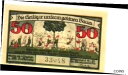 【極美品/品質保証書付】 アンティークコイン 硬貨 1921 Germany KONIGSAVE 50 Phennig Notgeld / Banknote [...