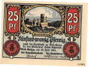 【極美品/品質保証書付】 アンティークコイン 硬貨 Germany / Notgeld 25 Pfennig 19.7.1921 Uncirculated Ba...