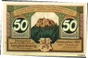 【極美品/品質保証書付】 アンティークコイン 硬貨 1921 Germany AUSGEGEBEN 50 Phennig Notgeld / Banknote ...
