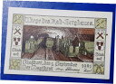 【極美品/品質保証書付】 アンティークコイン 硬貨 STASSFURT NOTGELD 25 PFENNIG 1921 EMERGENCY MONEY GERM...