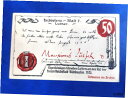 【極美品/品質保証書付】 アンティークコイン 硬貨 MUHLHAUSEN NOTGELD 50 PFENNIG 1921 EMERGENCY MONEY GER...