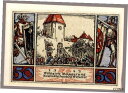【極美品/品質保証書付】 アンティークコイン 硬貨 #33775 ARNSTADT Germany 1921. Banknote notgeld 50 Pfen...
