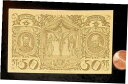 【極美品/品質保証書付】 アンティークコイン 硬貨 1921 Germany OBBERAMMERGAU 50 Phennig Banknote / Notge...