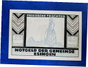 【極美品/品質保証書付】 アンティークコイン 硬貨 ESINGEN NOTGELD 25 PFENNIG 1921 EMERGENCY MONEY GERMAN...