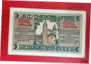 【極美品/品質保証書付】 アンティークコイン 硬貨 GERNRODE NOTGELD 25 PFENNIG 1921 EMERGENCY MONEY GERMA...