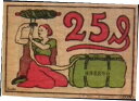 【極美品/品質保証書付】 アンティークコイン 硬貨 1921 Germany BLUMENTHAL 25 Phennig Notgeld / Banknote ...