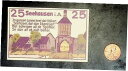 【極美品/品質保証書付】 アンティークコイン 硬貨 1921 Germany SEEHAUSEN 25 Phennig Banknote / Notgeld [...
