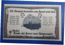 【極美品/品質保証書付】 アンティークコイン 硬貨 FROSE NOTGELD 75 PFENNIG 1921 EMERGENCY MONEY GERMANY ...