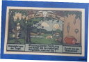 【極美品/品質保証書付】 アンティークコイン 硬貨 FROSE NOTGELD 50 PFENNIG 1921 EMERGENCY MONEY GERMANY ...