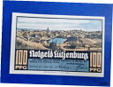 【極美品/品質保証書付】 アンティークコイン 硬貨 LUTJENBURG NOTGELD 100 PFENNIG 1921 EMERGENCY MONEY GE...