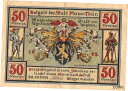 【極美品/品質保証書付】 アンティークコイン 硬貨 Germany / Notgeld 50 Pfennig 30.10.1921 Circulated Ban...