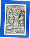【極美品/品質保証書付】 アンティークコイン 硬貨 EISENACH WARBURG NOTGELD 50 PFENNIG 1921 EMERGENCY MON...