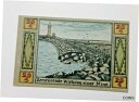 【極美品/品質保証書付】 アンティークコイン 硬貨 HALLIG LANGENESS-NORDMARSCH NOTGELD 20 PFFENIG 1921 GE...