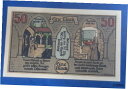 【極美品/品質保証書付】 アンティークコイン 硬貨 FROSE NOTGELD 1 MARK 1921 EMERGENCY MONEY GERMANY BANK...