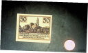 【極美品/品質保証書付】 アンティークコイン 硬貨 1921 Germany KAMENZ 50 Phennig Banknote / Notgeld [送料無...
