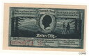【極美品/品質保証書付】 アンティークコイン 硬貨 Germany 10 Pfennig 1921 Banknote Schierke Im Harz Notg...