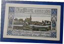 【極美品/品質保証書付】 アンティークコイン 硬貨 STASSFURT NOTGELD 50 PFENNIG 1921 EMERGENCY MONEY GERM...