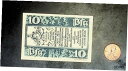 【極美品/品質保証書付】 アンティークコイン 硬貨 1921 Germany CREDITBANK MUNDEN 10 Phennig Banknote / N...
