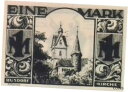 【極美品/品質保証書付】 アンティークコイン 硬貨 1921 Germany PADERBORN 1 Mark Banknote / Notgeld [送料無料...