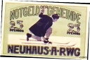 【極美品/品質保証書付】 アンティークコイン 硬貨 1921 Germany NEUHAUS 25 Phennig Notgeld / Banknote [送料...