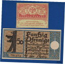 【極美品/品質保証書付】 アンティークコイン 硬貨 Russia banknotes 40 Rubles 1917 + Germany banknotes, 5...