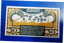 【極美品/品質保証書付】 アンティークコイン 硬貨 HUSBYHOLZ NOTGELD 50 PFENNIG 1921 EMERGENCY MONEY GERM...