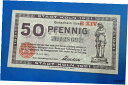 【極美品/品質保証書付】 アンティークコイン 硬貨 KOLN NOTGELD 50 PFENNIG 1921 EMERGENCY MONEY GERMANY B...
