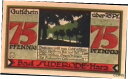 【極美品/品質保証書付】 アンティークコイン 硬貨 1921 Germany BAD SUDERODE 75 Phennig Notgeld / Banknot...