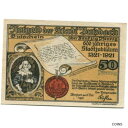  アンティークコイン コイン 金貨 銀貨   Banknote, Germany, Butzbach Stadt, 50 Pfennig, Batiment, 1921, 1921-05