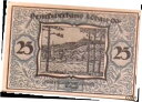 【極美品/品質保証書付】 アンティークコイン 硬貨 1921 Germany LOBAU 25 Pnennig Notgeld / Banknote [送料無料...