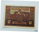 【極美品/品質保証書付】 アンティークコイン 硬貨 WEISSENFELS NOTGELD 25 PFENNIG 1921 EMERGENCY MONEY GE...