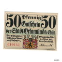  アンティークコイン コイン 金貨 銀貨   Banknote, Germany, Orlamunde Stadt, 50 Pfennig, Batiment, 1921, 1921-0