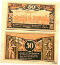 【極美品/品質保証書付】 アンティークコイン 硬貨 1921 Husbyholz Pair Germany 50 Pfennig CU Notgeld Orig...