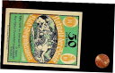 【極美品/品質保証書付】 アンティークコイン 硬貨 1921 Germany BAD OEYNHAUSEN 50 Phennig Banknote / Notg...
