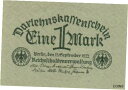 【極美品/品質保証書付】 アンティークコイン 硬貨 Germany P61a, 1 Mark, Reichsschuldenverwaltung (State ...