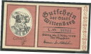 【極美品/品質保証書付】 アンティークコイン 硬貨 GERMANY (Wittenberg) - 50 Pfennig GUTSCHEIN Banknote [...