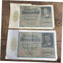 ץʡɥ꥽㤨֡ڶ/ʼݾڽա ƥ    [̵] 2 1922 Germany 10000 Mark Banknote Reichsbanknotes Post WWI Inflation MoneyפβǤʤ35,000ߤˤʤޤ