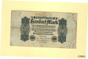 【極美品/品質保証書付】 アンティークコイン 硬貨 GERMANY DEUTSCHLAND 100 MARK 1922 P-75 F++ WEIMAR REPU...