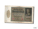  アンティークコイン コイン 金貨 銀貨   Banknote, Germany, 10,000 Mark, 1922, 1922-01-19, EF