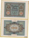 yɔi/iۏ؏tz AeB[NRC RC   [] GERMANY WEIMAR REPUBLIC 100 MARK 1922 SERIES PT 8 DIGITS P-69b AU BANKNOTE