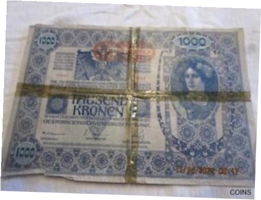 ڶ/ʼݾڽա ƥ Ų Austria 1000 Tausend KRONEN ONE Bank Note [̵] #oof-wr-013417-500