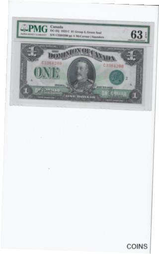 1923 ɥߥ˥  ʥ $1 DC-25j Gr.2 ꡼  SN# C-3364200 PMG 63 EPQ #oo...