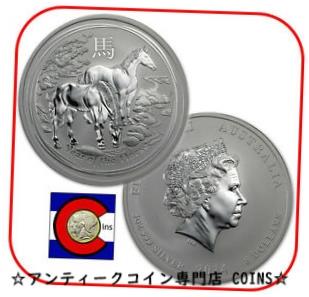 yɔi/iۏ؏tz AeB[NRC RC   [ Ai] (usdm-2315-350) 2014Ň̔n5IX݁AV[YIIAI[XgA 2014 Lunar Horse 5 oz Silver Coin,